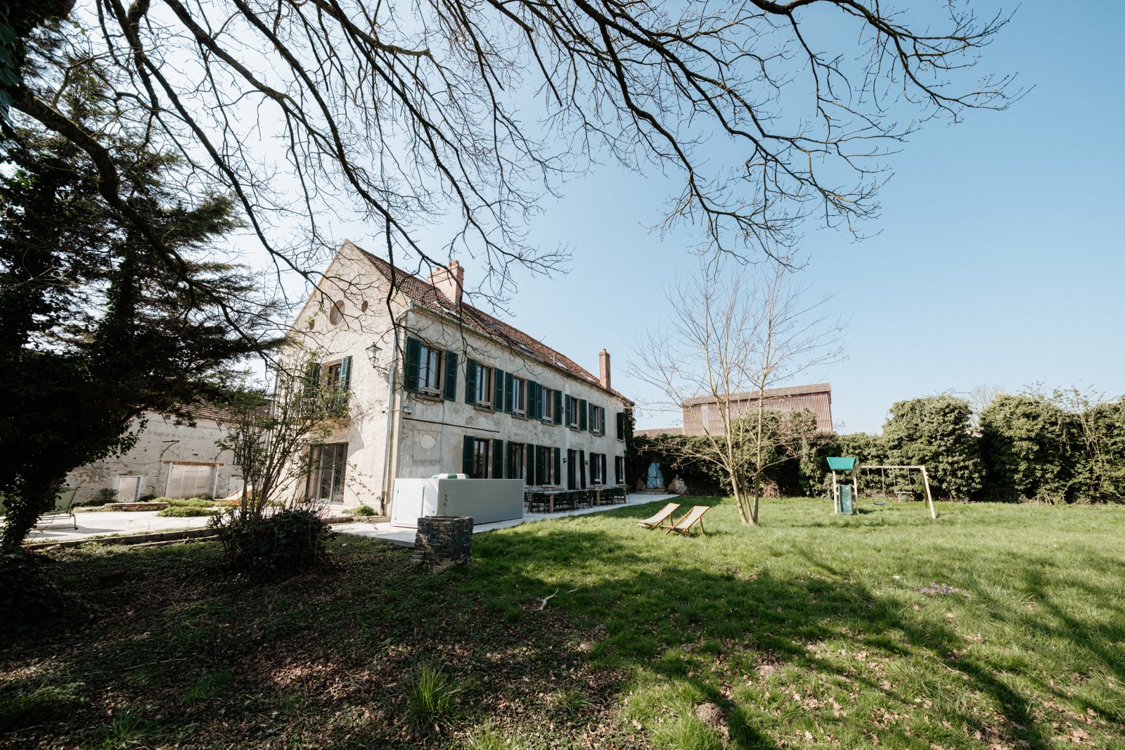 Le jardin et les espaces extérieurs